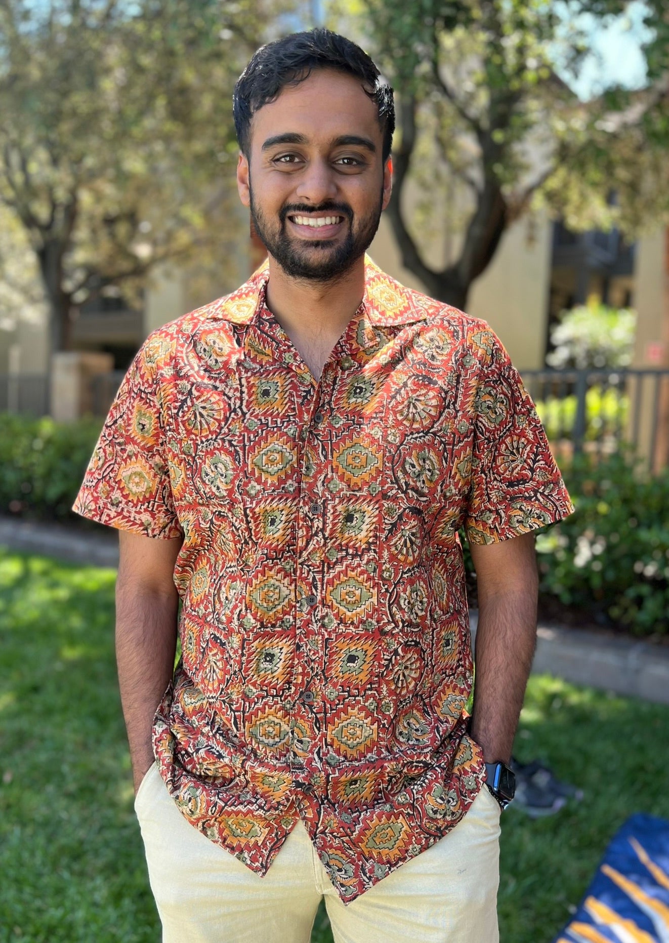 Mens Kalamkari Shirt