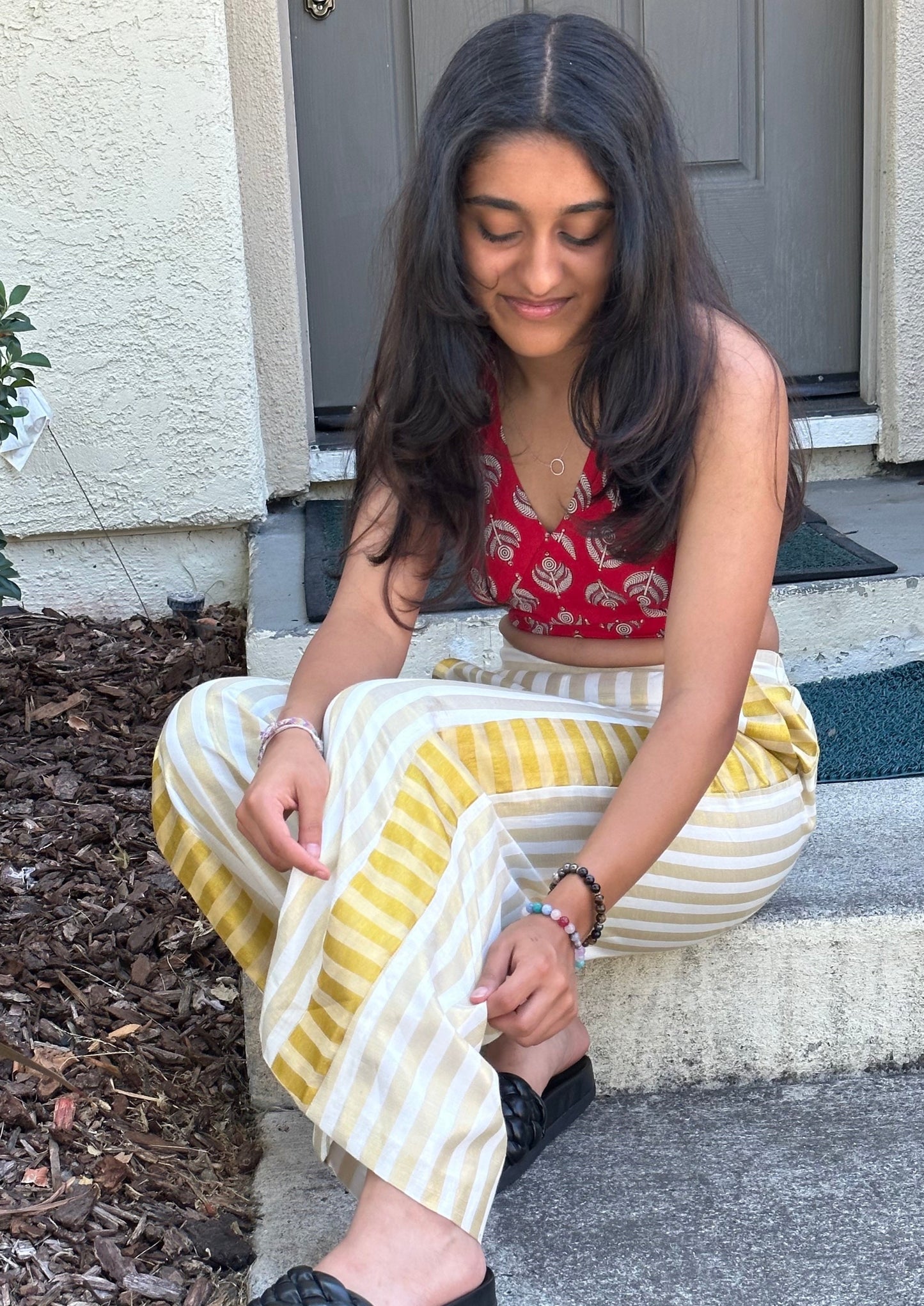 Kerala Gold Stripe Pants