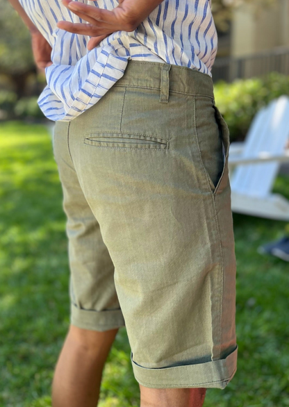 Mens Green Shorts