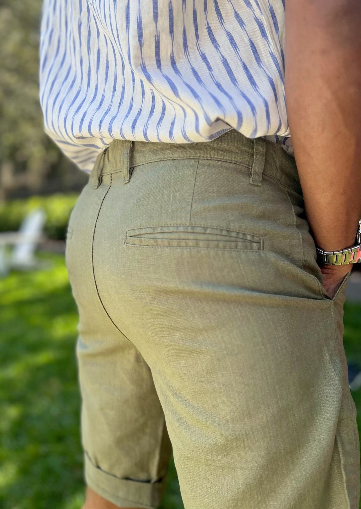 Mens Green Shorts