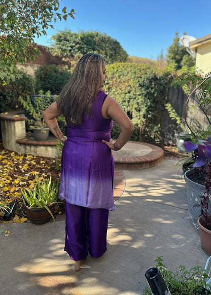 Purple Ombre Modal Co-ord Set